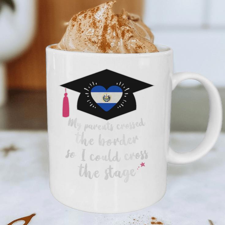 El Salvador Pride Graduation 2019 Tshirt Premium Tri-Blend Graphic Print Coffee Mug