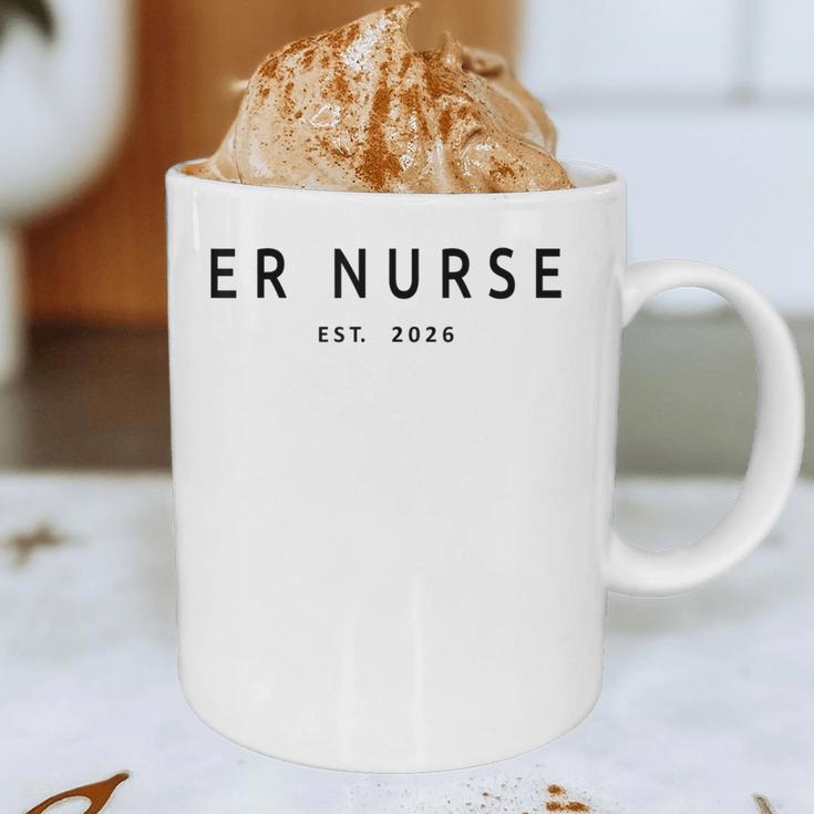 ER Nurse Est 2026 Emergency Room Graduation Nursing School Graphic Print Coffee Mug