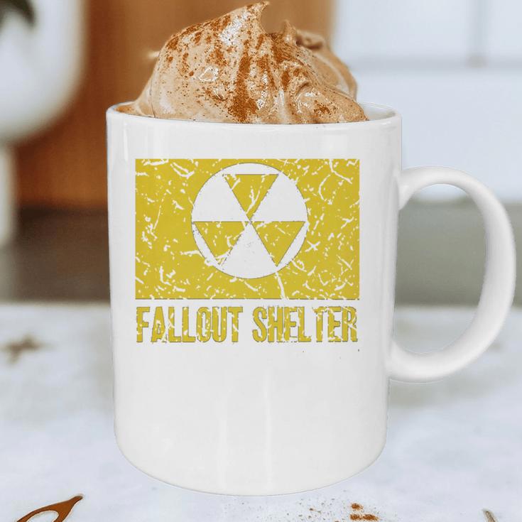 Fallout Shelter Nuclear War Radioactive Nostalgia T-Shirt Graphic Print Coffee Mug