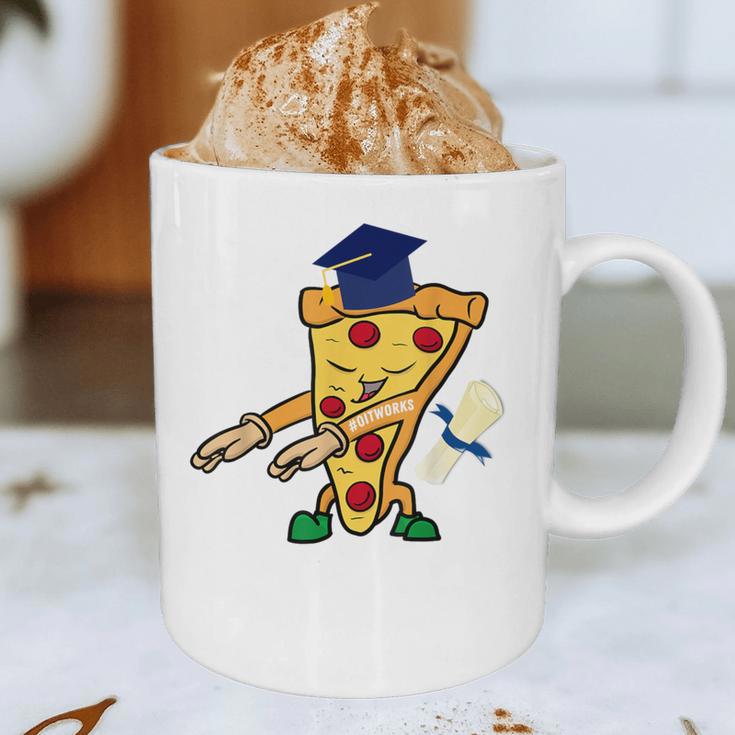 Flossing Pizza Dairy OIT For Dairy OIT Graduation Graphic Print Coffee Mug