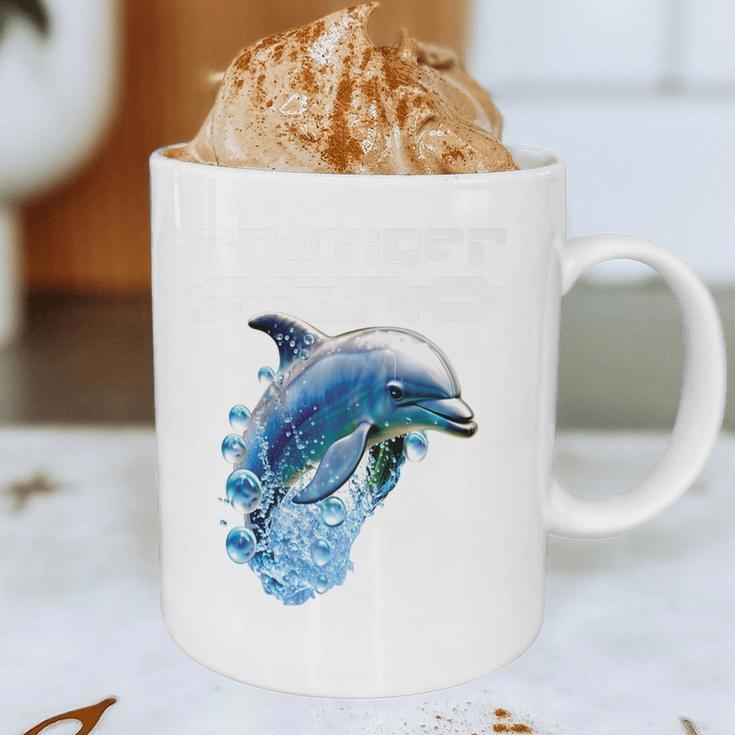 Frutiger Aero Splashy Dolphin Y2k Aesthetic Graphic Premium Graphic Print Coffee Mug