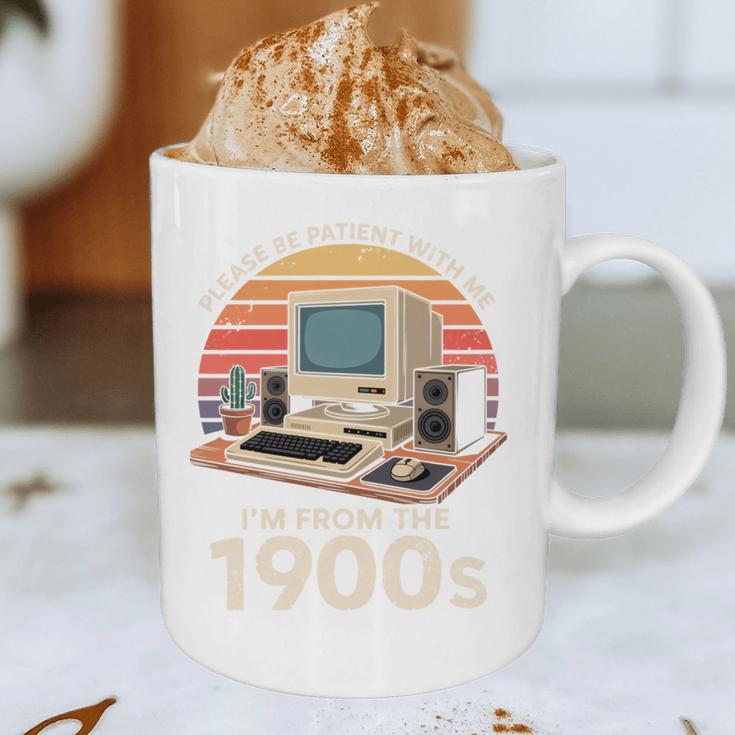 Geek Please Be Patient I'm From The 1900s Retro Computer PC Graphic Print Coffee Mug Geek Please Be Patient I'm From The 1900s Retro Computer PC Graphic Print Coffee Mug