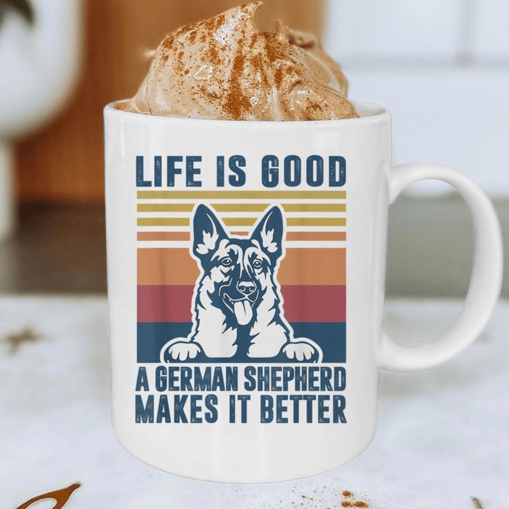 German Shepherd Men Women Dog Dad Mom German Shepherd Graphic Print Coffee Mug