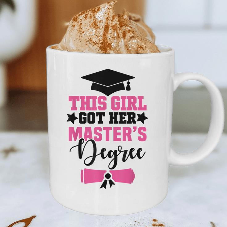 This Girl Got Her Masters Degree Graduation Mastered It 2024 Graphic Print Coffee Mug