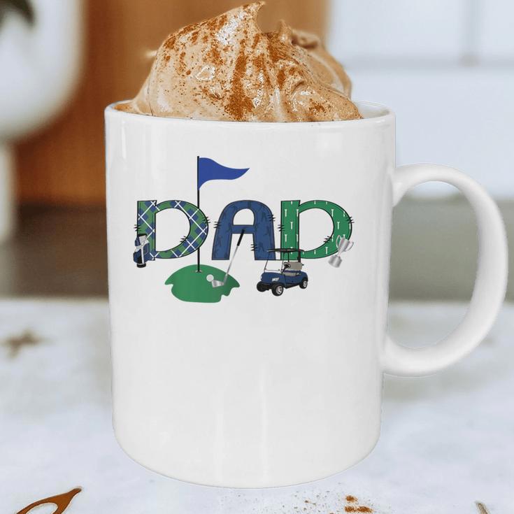 Golf Dad Hole In One Golf First Birthday Boy Party Graphic Print Coffee Mug