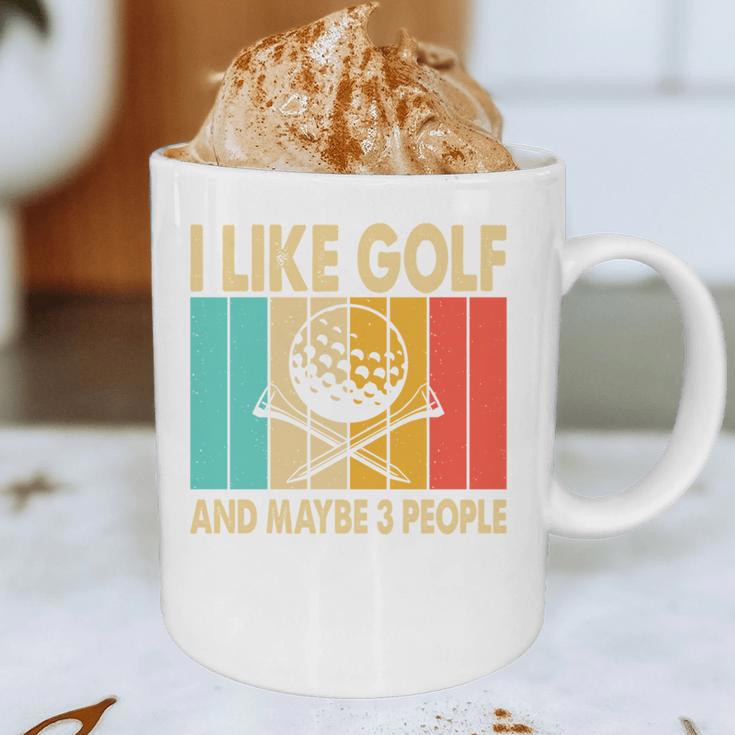 I Like Golf And Maybe 3 People Introvert Graphic Print Coffee Mug I Like Golf And Maybe 3 People Introvert Graphic Print Coffee Mug