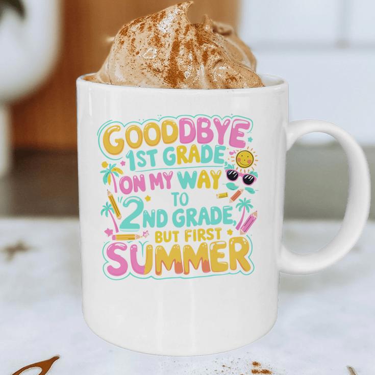 Goodbye 1st Grade To 2nd But First Summer Graduation Graphic Print Coffee Mug