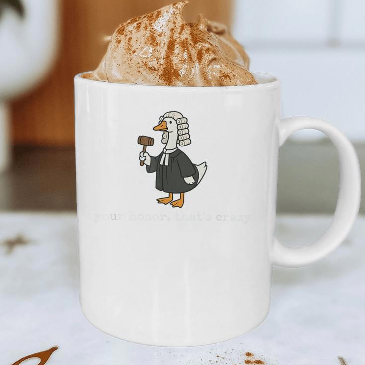 Goose Silly Lawyer Law School Graduation Future Lawyer Graphic Print Coffee Mug
