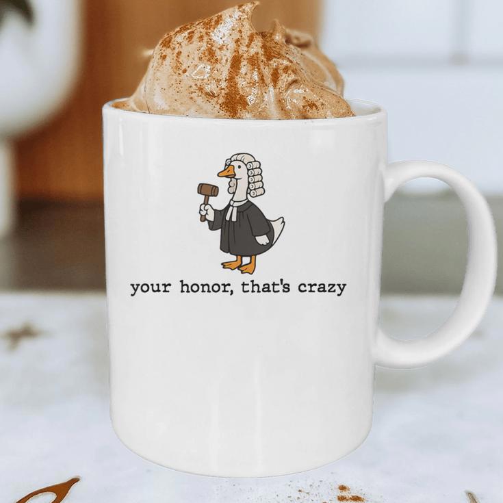 Goose Silly Lawyer Law Student School Graduation Graphic Print Coffee Mug