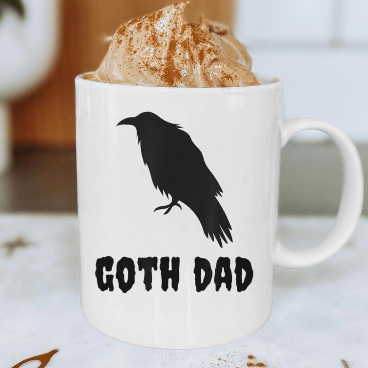 Goth Dad Gothic Bird Crow Emo Father's Day Graphic Print Coffee Mug