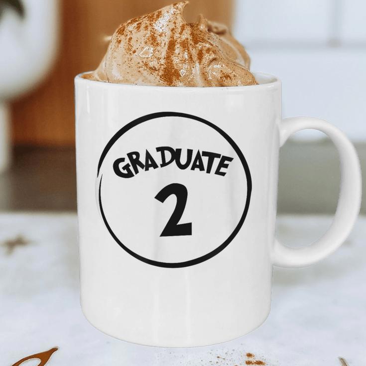 Graduate 2 Graduation Shirt Graphic Print Coffee Mug