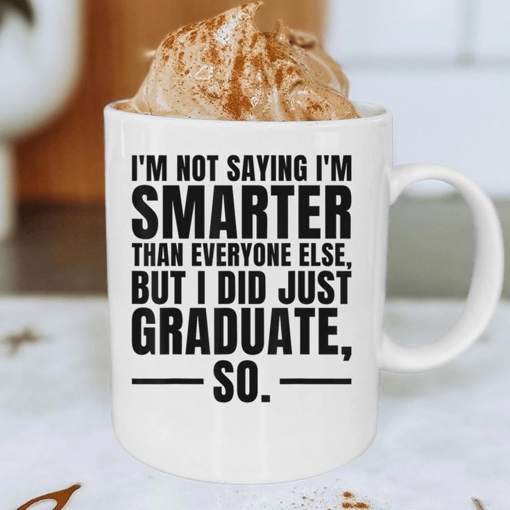 I Graduated Graduation Seniors Him Or Her Graphic Print Coffee Mug