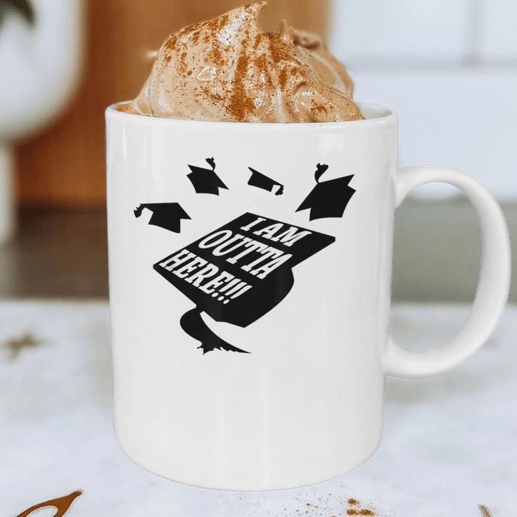 GRADUATION 2018 I AM OUTTA HERE SCHOOL MOVING UP GIFT SHIRT Graphic Print Coffee Mug