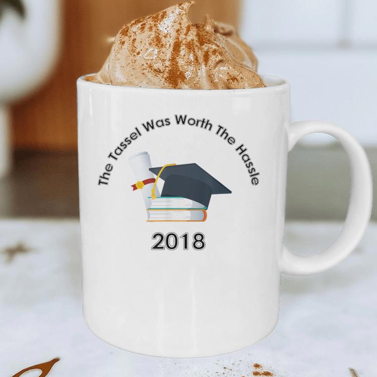 Graduation 2018 The Tassel Was Worth The Hassle Graphic Print Coffee Mug