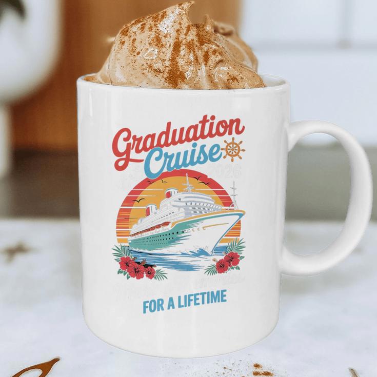 Graduation Cruise Trip Class Of 2026 Senior Summer Vacation Premium Graphic Print Coffee Mug
