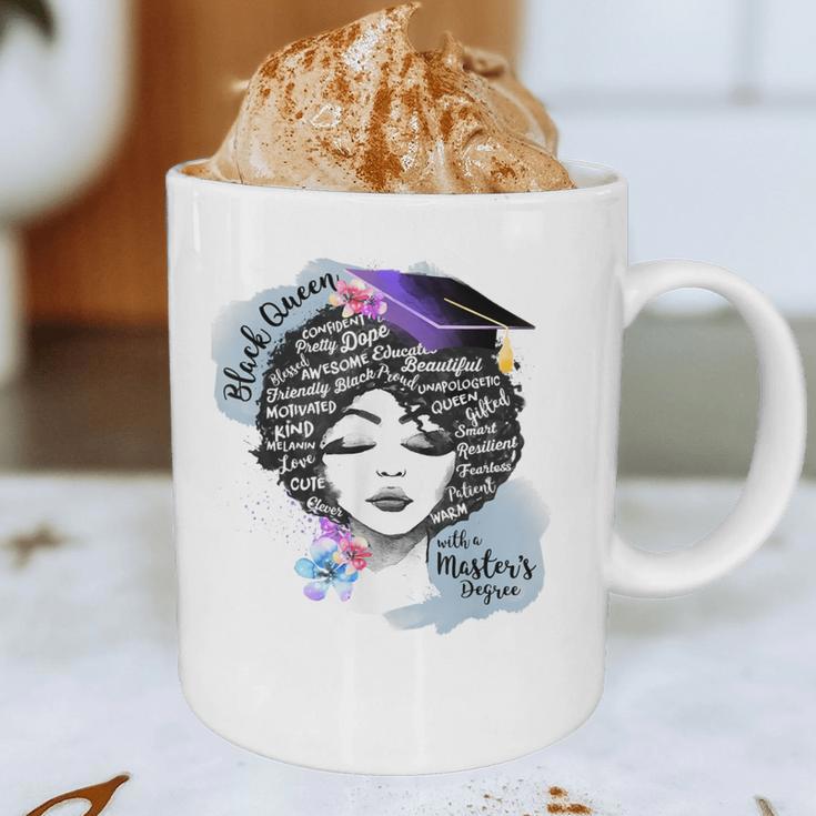 Graduation Masters Degree Woman Queen Graduate 2025 Graphic Print Coffee Mug