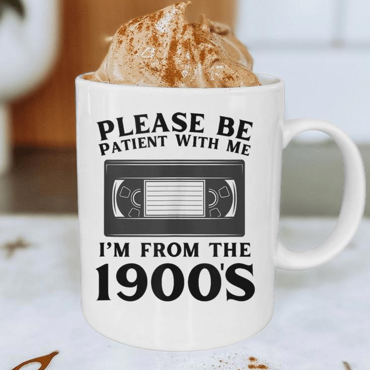 Over The Hill Please Be Patient I'm From The 1900s VHS Graphic Print Coffee Mug