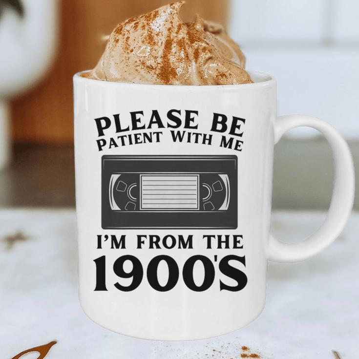 Over The Hill Please Be Patient I'm From The 1900s VHS Premium Tri-Blend Graphic Print Coffee Mug Over The Hill Please Be Patient I'm From The 1900s VHS Premium Tri-Blend Graphic Print Coffee Mug