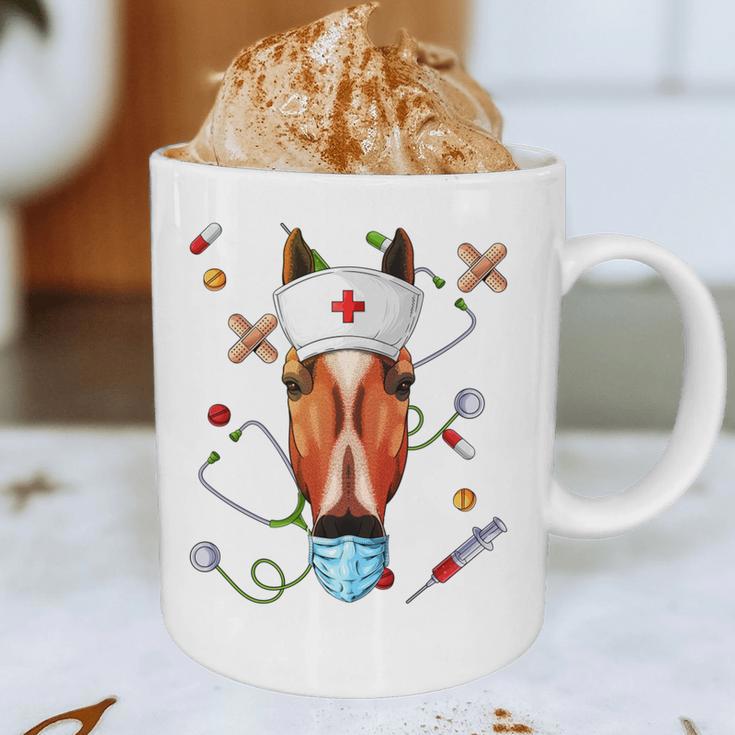 Horse Nurse RN ER Nursing School Graduation Graphic Print Coffee Mug
