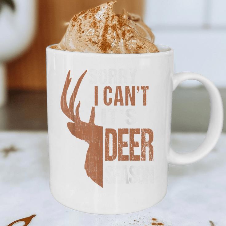 Hunting Sorry Deer Season Hunter Dad Father Day Graphic Print Coffee Mug