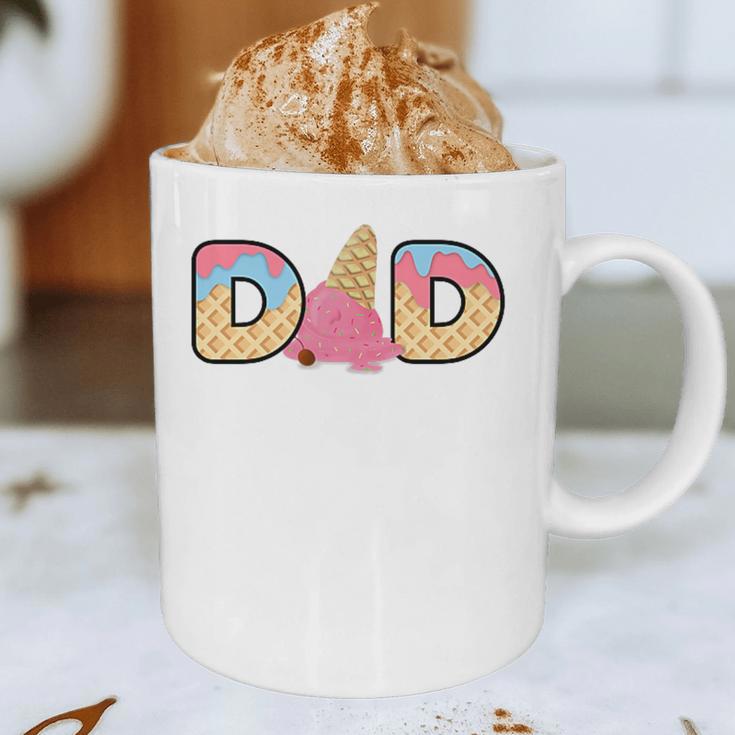 Ice Cream Dad 1st Birthday Matching Family Graphic Print Coffee Mug