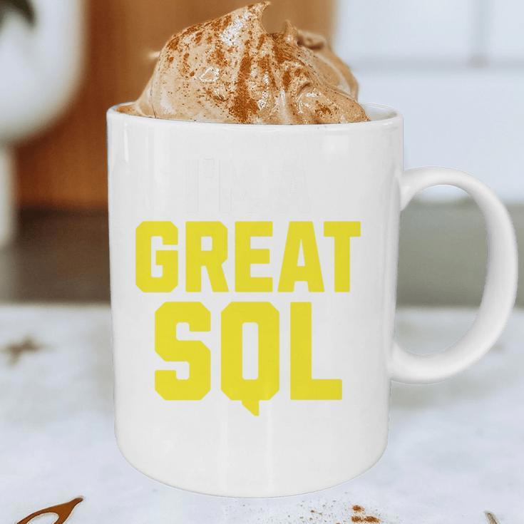 I'm A Great SQL Introvert Saying Inbound Marketing Premium Tri-Blend Graphic Print Coffee Mug I'm A Great SQL Introvert Saying Inbound Marketing Premium Tri-Blend Graphic Print Coffee Mug