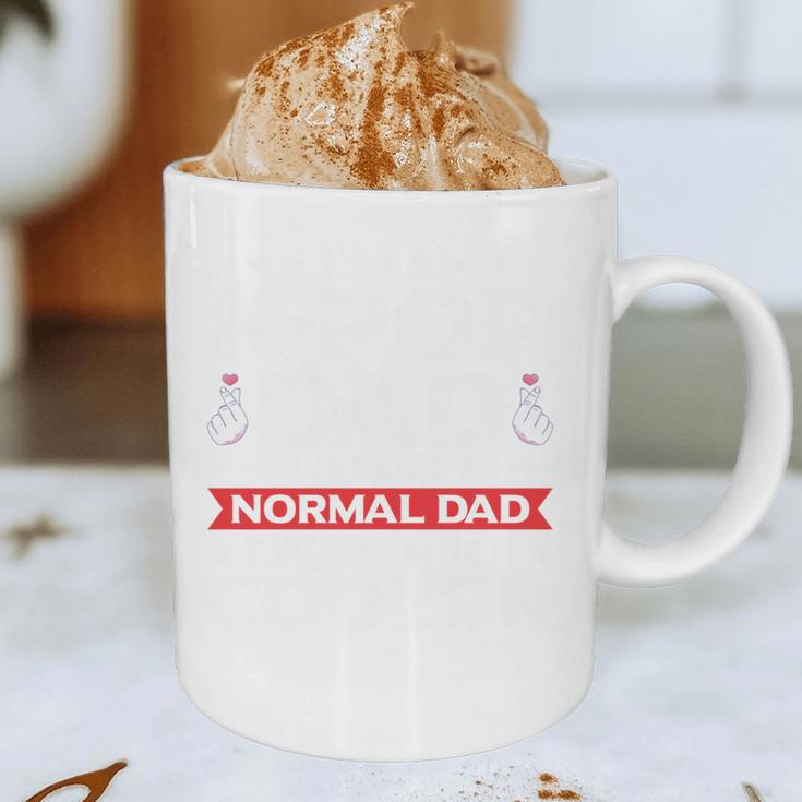 I'm A K-Pop Dad Just Like Normal Dad Except Much Cooler Graphic Print Coffee Mug