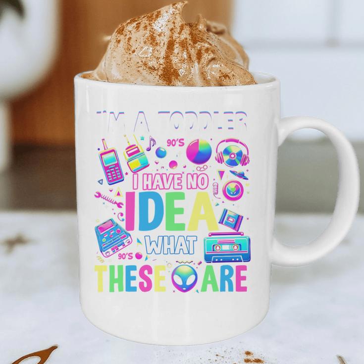 I'm A Toddler I Have No Ideas Retro Vintage 90s Nostalgia Graphic Print Coffee Mug I'm A Toddler I Have No Ideas Retro Vintage 90s Nostalgia Graphic Print Coffee Mug