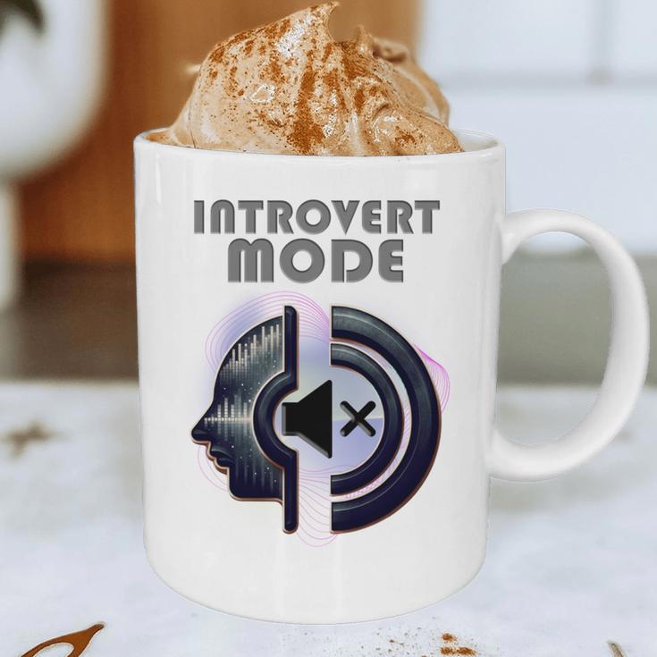 Introvert Mode Finding Inner Peace In Silence Graphic Print Coffee Mug Introvert Mode Finding Inner Peace In Silence Graphic Print Coffee Mug