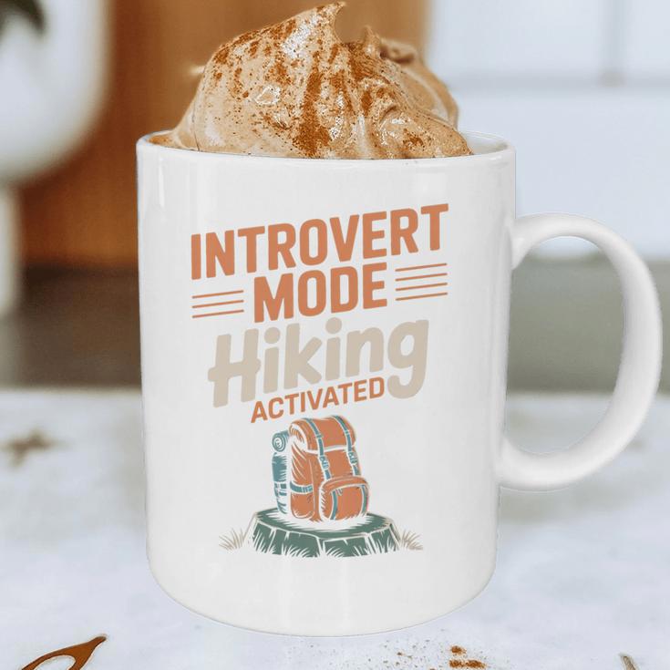 Introvert Mode Hiking Activated Hiker Graphic Print Coffee Mug Introvert Mode Hiking Activated Hiker Graphic Print Coffee Mug