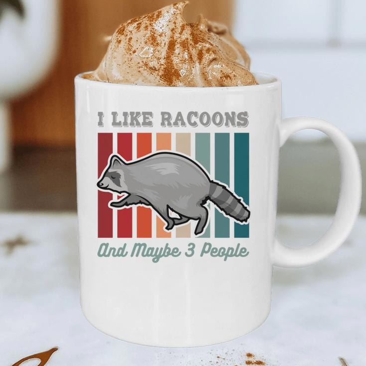 Introvert Raccoon Animal Lover Trash Panda Antisocial Retro Graphic Print Coffee Mug Introvert Raccoon Animal Lover Trash Panda Antisocial Retro Graphic Print Coffee Mug