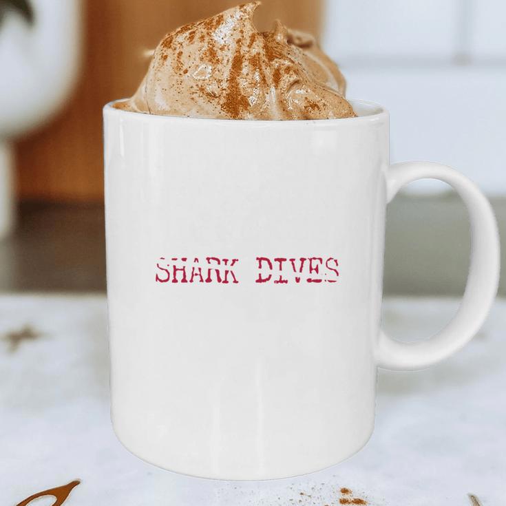 Introvert But Willing To Discuss Shark Dives Scuba Diving Graphic Print Coffee Mug