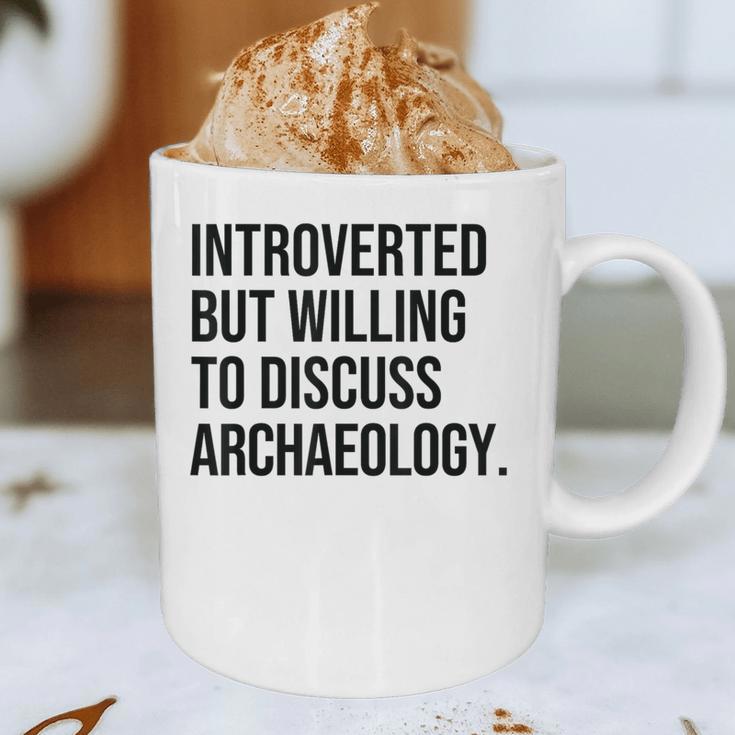 Introverted Archaeologist Archaeology Introvert Graphic Print Coffee Mug Introverted Archaeologist Archaeology Introvert Graphic Print Coffee Mug