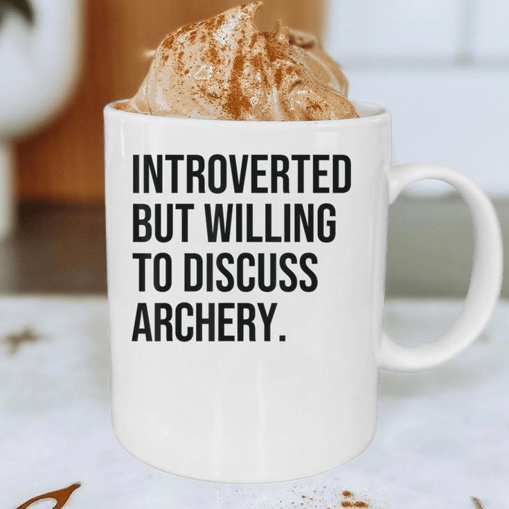 Introverted Archer Archery Introvert Graphic Print Coffee Mug Introverted Archer Archery Introvert Graphic Print Coffee Mug