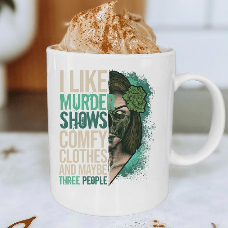 Introverted Murder Shows True Crime Lovers Introvert Graphic Print Coffee Mug Introverted Murder Shows True Crime Lovers Introvert Graphic Print Coffee Mug
