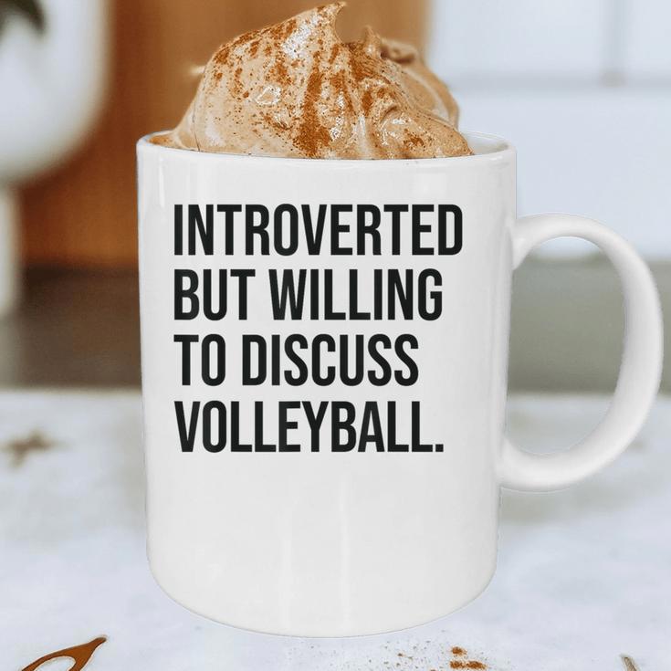 Introverted Volleyball Player Volleyball Introvert Graphic Print Coffee Mug Introverted Volleyball Player Volleyball Introvert Graphic Print Coffee Mug
