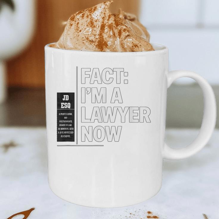 JD ESQ Law Graduate Fact I’m a Lawyer Now Graduation Graphic Print Coffee Mug