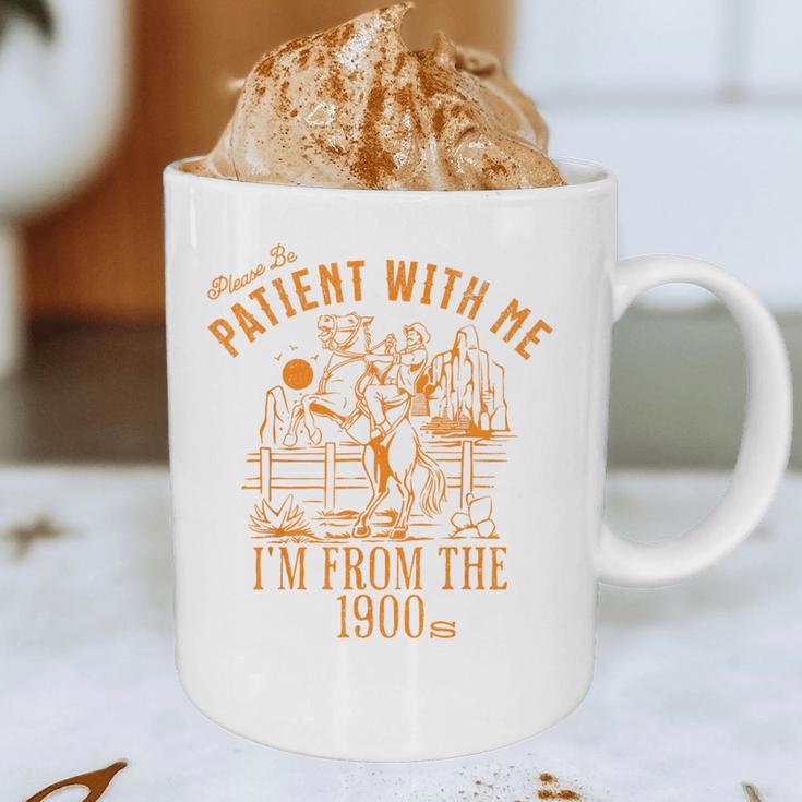Joke Please Be Patient With Me I'm From The 1900s Tee Graphic Print Coffee Mug