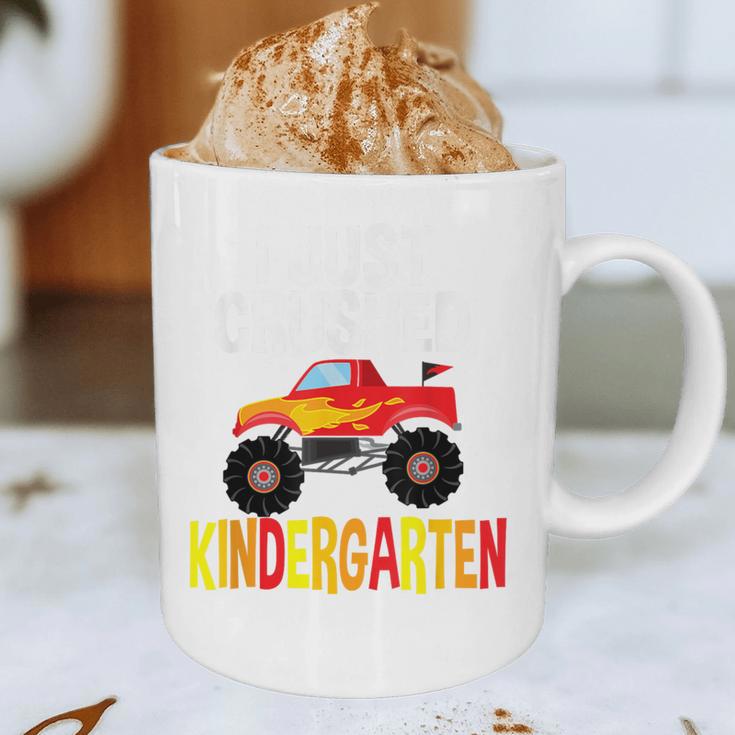 I Just Crushed Kindergarten Monster Graduation Shirt Graphic Print Coffee Mug