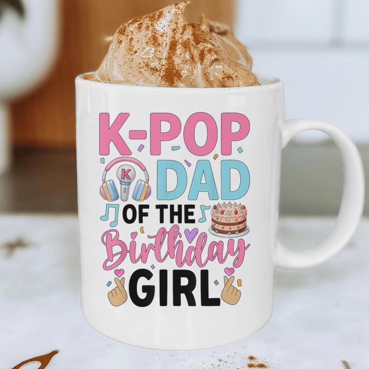 K-Pop Dad Of The Birthday Girl K Pop Birthday Party Graphic Print Coffee Mug