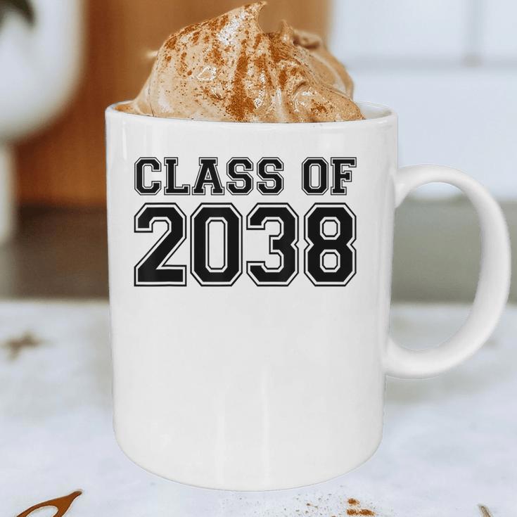 Kindergarten Class Of 2038 First Day School Graduation Graphic Print Coffee Mug