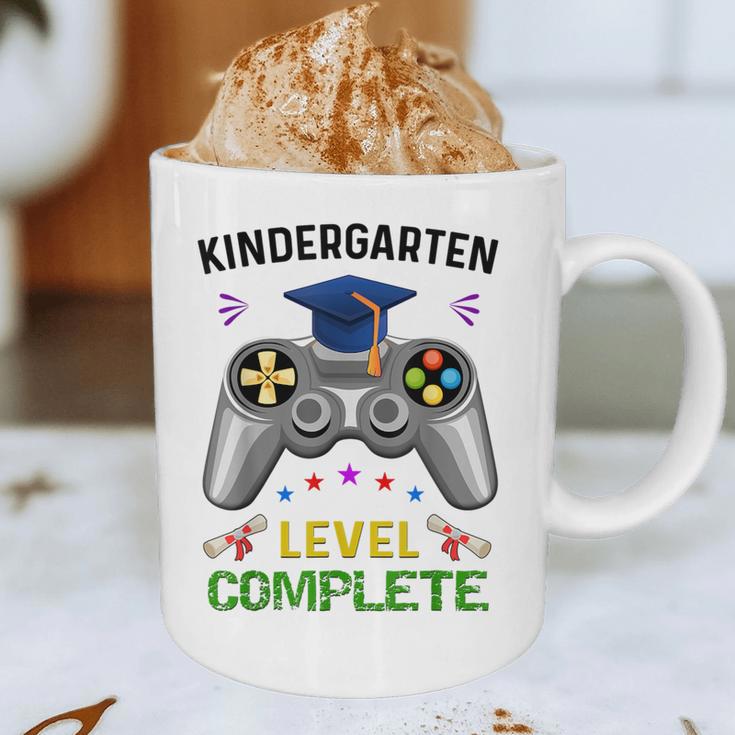 Kindergarten Level Complete Graduation Class 2023 Gamer Kids Graphic Print Coffee Mug