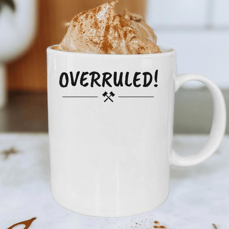 Law School Graduation Overruled T-Shirt Graphic Print Coffee Mug