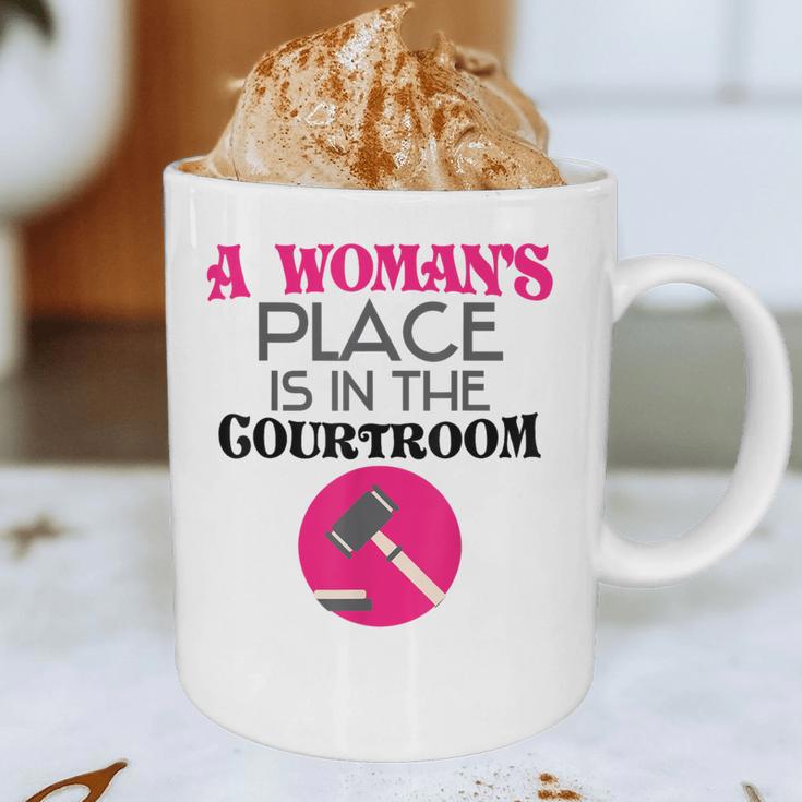 Lawyer Attorney Law School Graduation Female Women Graphic Print Coffee Mug