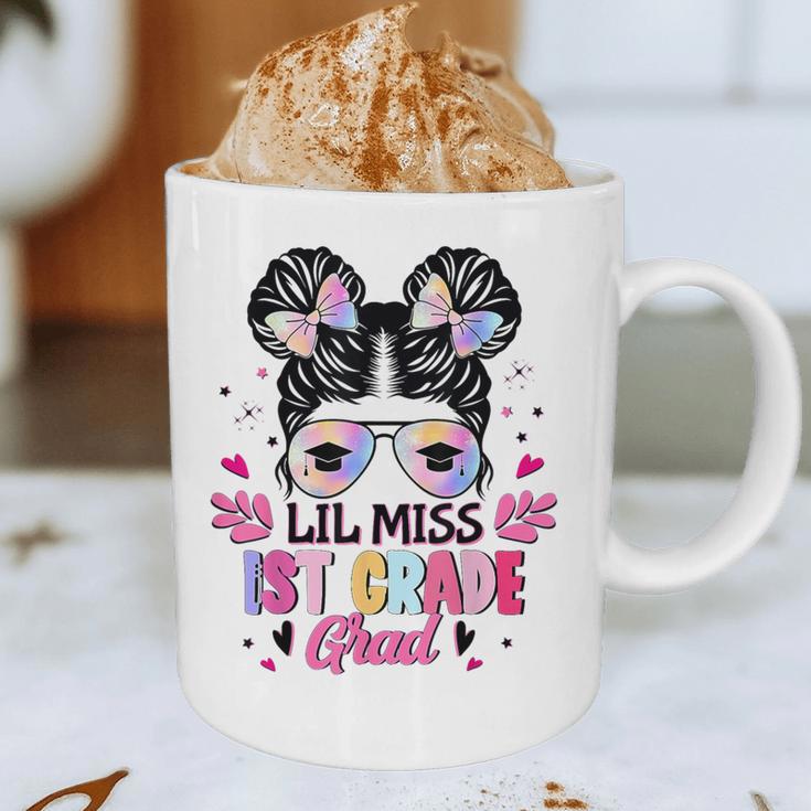 Lil Miss 1st Grade Grad Graduation Last Day Of 1st Grade Graphic Print Coffee Mug