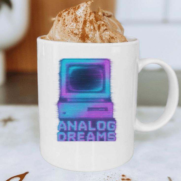 Lofi Reverie Analog Dreams Pixel 90s Desktop VHS Nostalgia Graphic Print Coffee Mug
