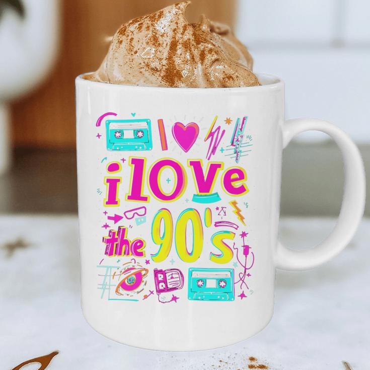 I Love The 90'S 90s Nostalgia Graphic Print Coffee Mug