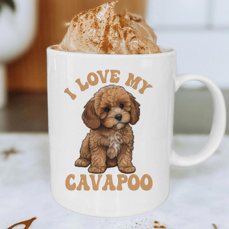 I Love My Cavapoo For Mom Dad Kids Graphic Print Coffee Mug I Love My Cavapoo For Mom Dad Kids Graphic Print Coffee Mug