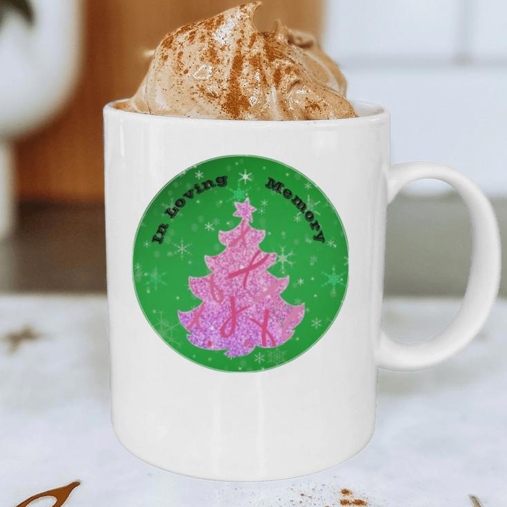 In Loving Memory Cancer Christmas Tree Memorial Graphic Print Coffee Mug In Loving Memory Cancer Christmas Tree Memorial Graphic Print Coffee Mug