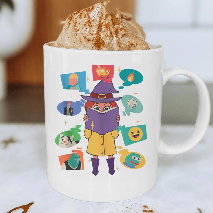 Meme Magic Introvert Anti People Social Media Meme Lovers Graphic Print Coffee Mug